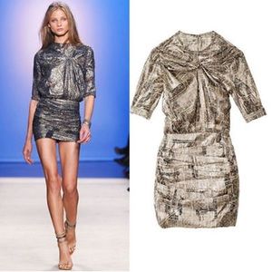 Isabel Marant x H&M Metallic Dress